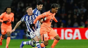 تابعوا المباراة.. برشلونة يستضيف ريال سوسييداد في الدوري الإسباني